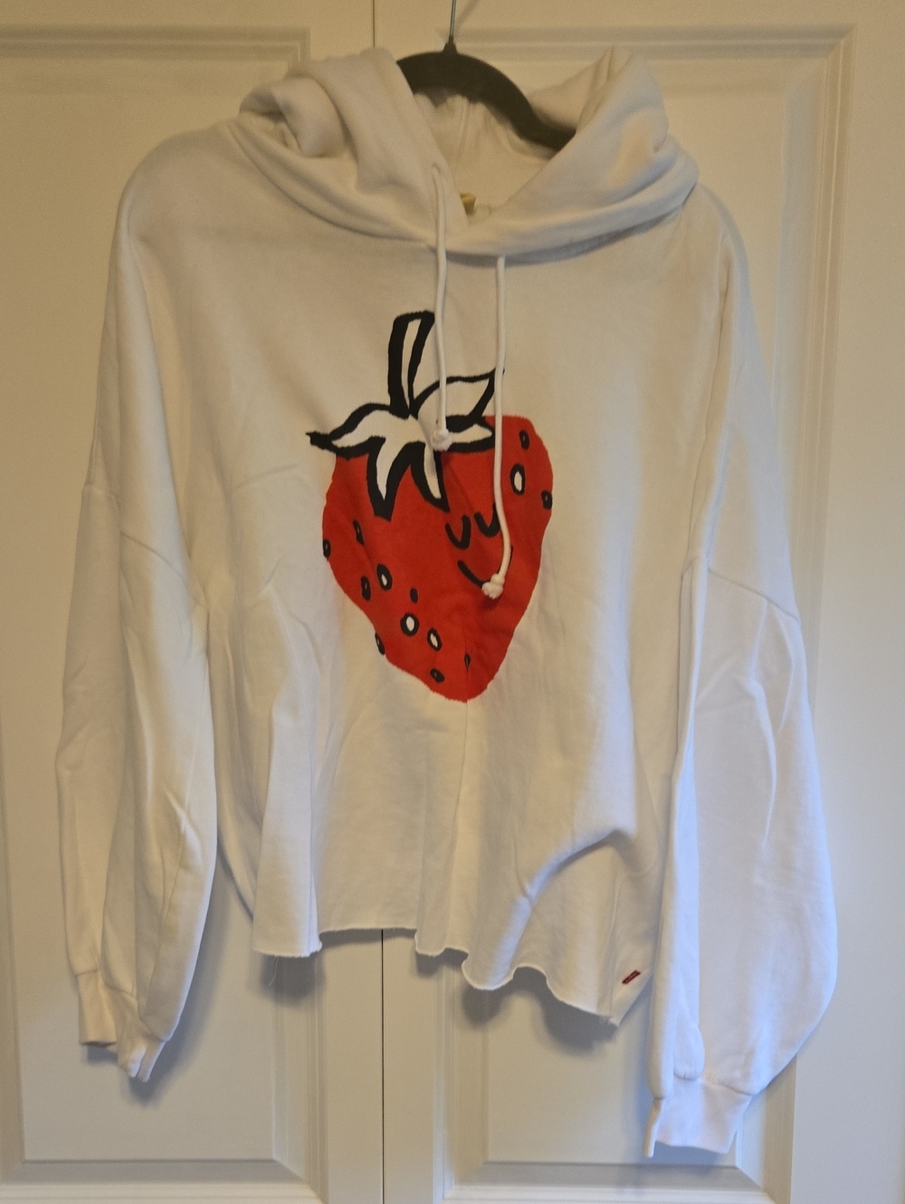 Levi's White Atrawberry Hoodie